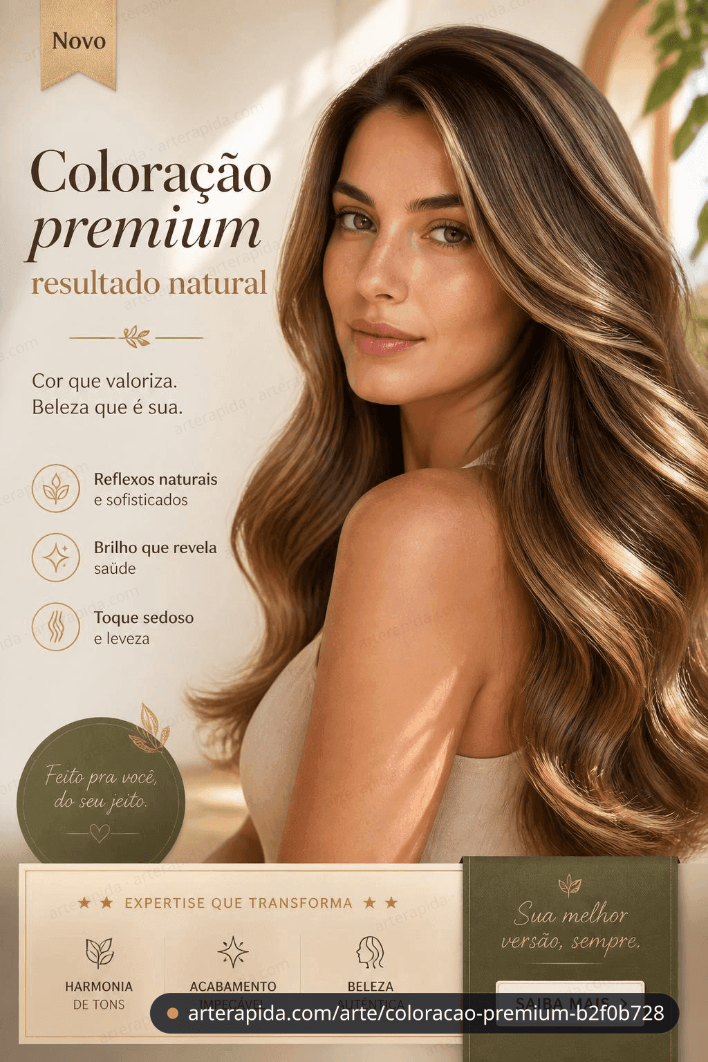 Coloração premium · ArteRápida