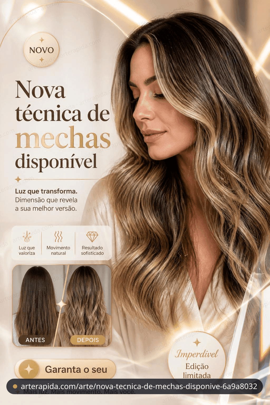Nova técnica de mechas disponível · ArteRápida
