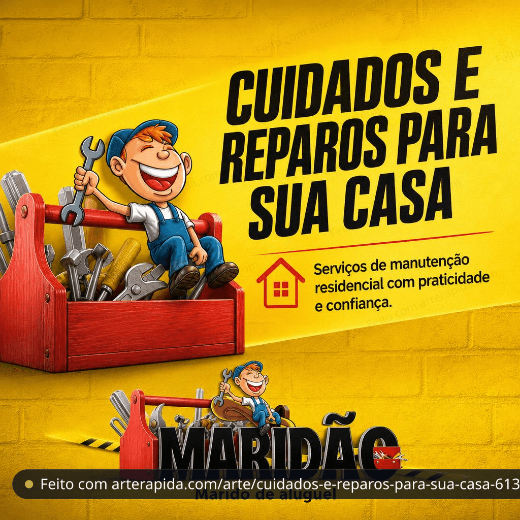 Cuidados e reparos para sua casa — Geral · ArteRápida