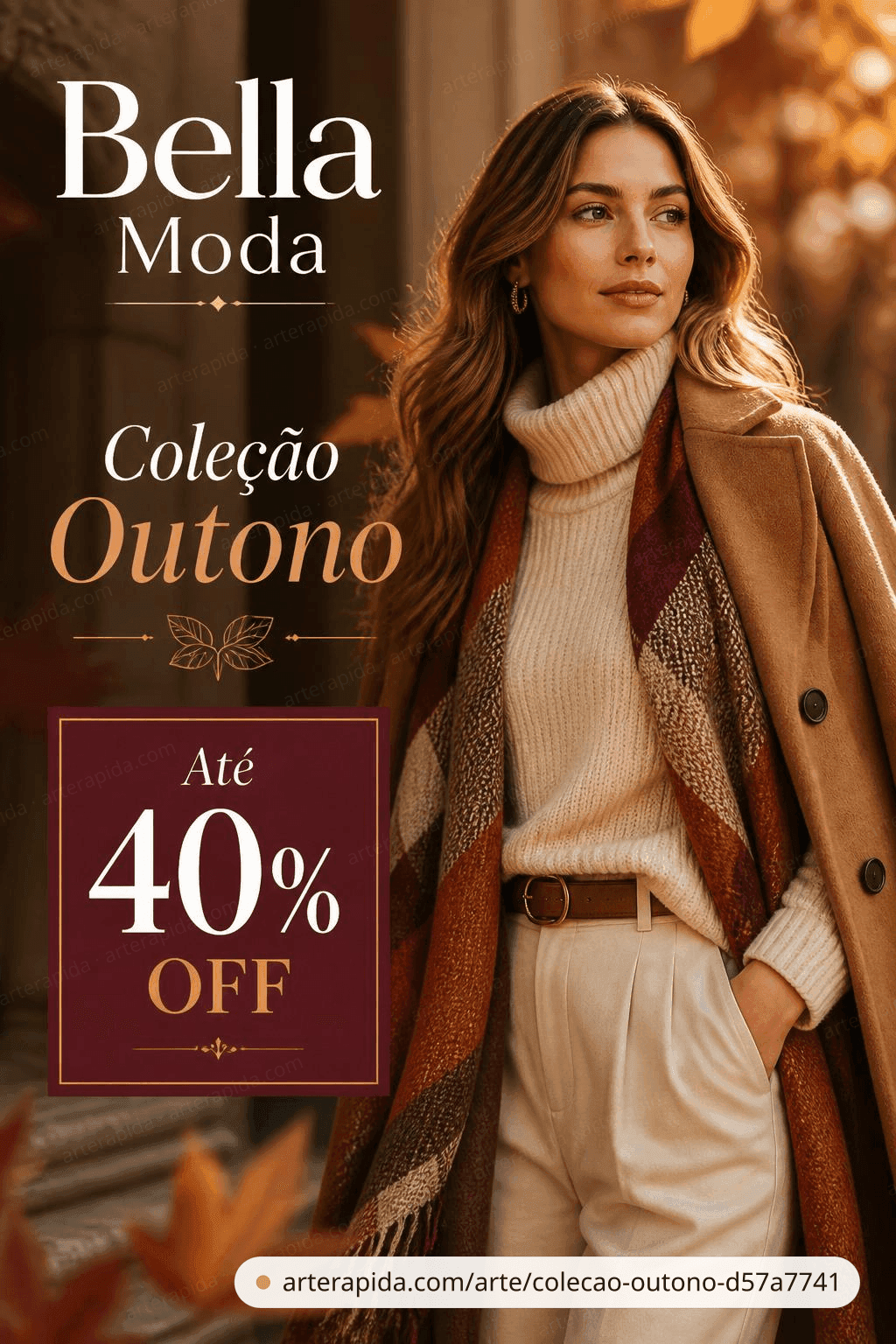 Coleção Outono — Promoção · ArteRápida