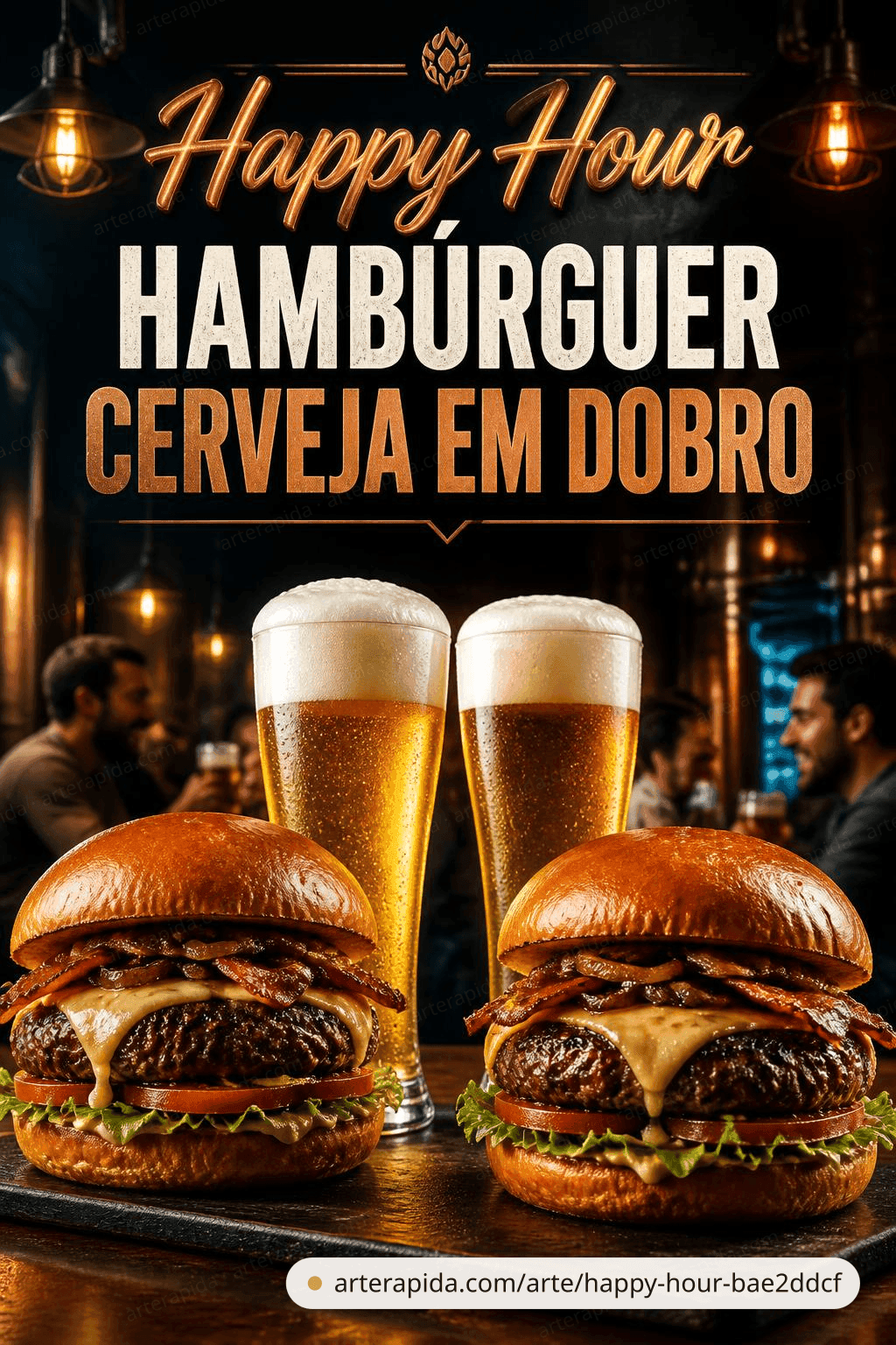 Happy Hour — Restaurante · ArteRápida