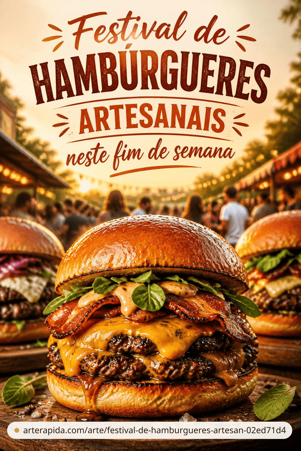 Festival de hambúrgueres artesanais neste fim de semana — Geral · ArteRápida