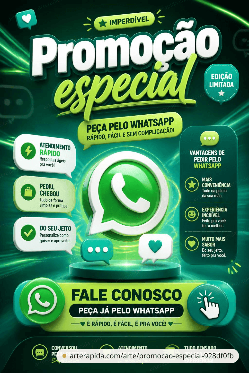 Promoção especial — Promoção · ArteRápida