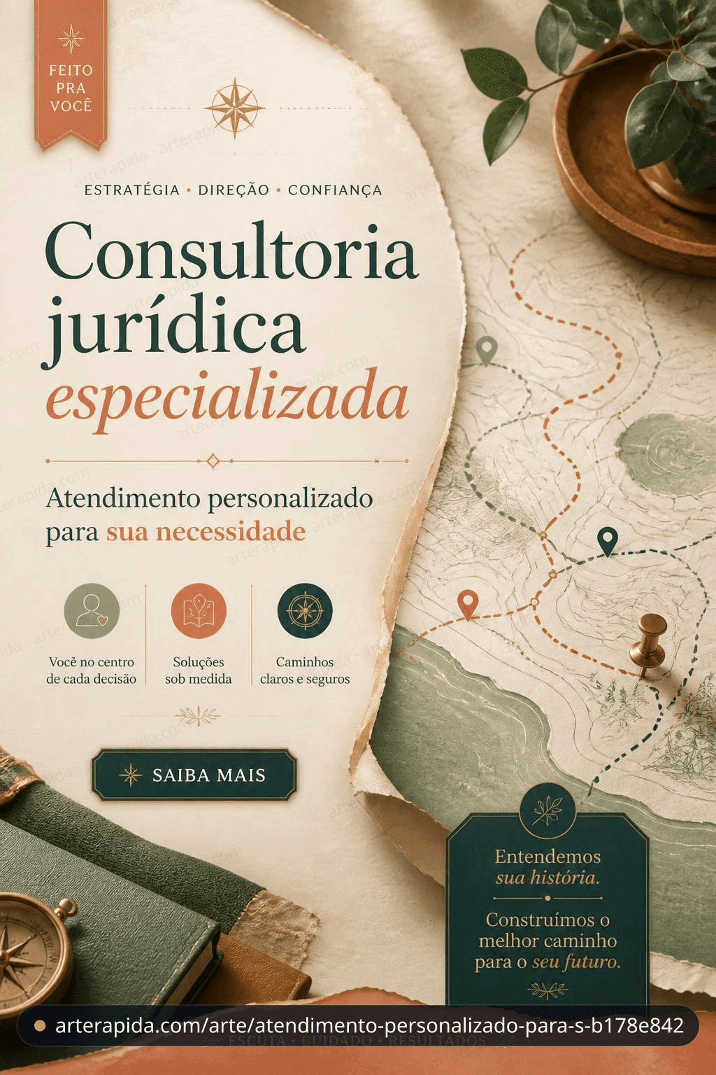 Atendimento personalizado para sua necessidade — Geral · ArteRápida