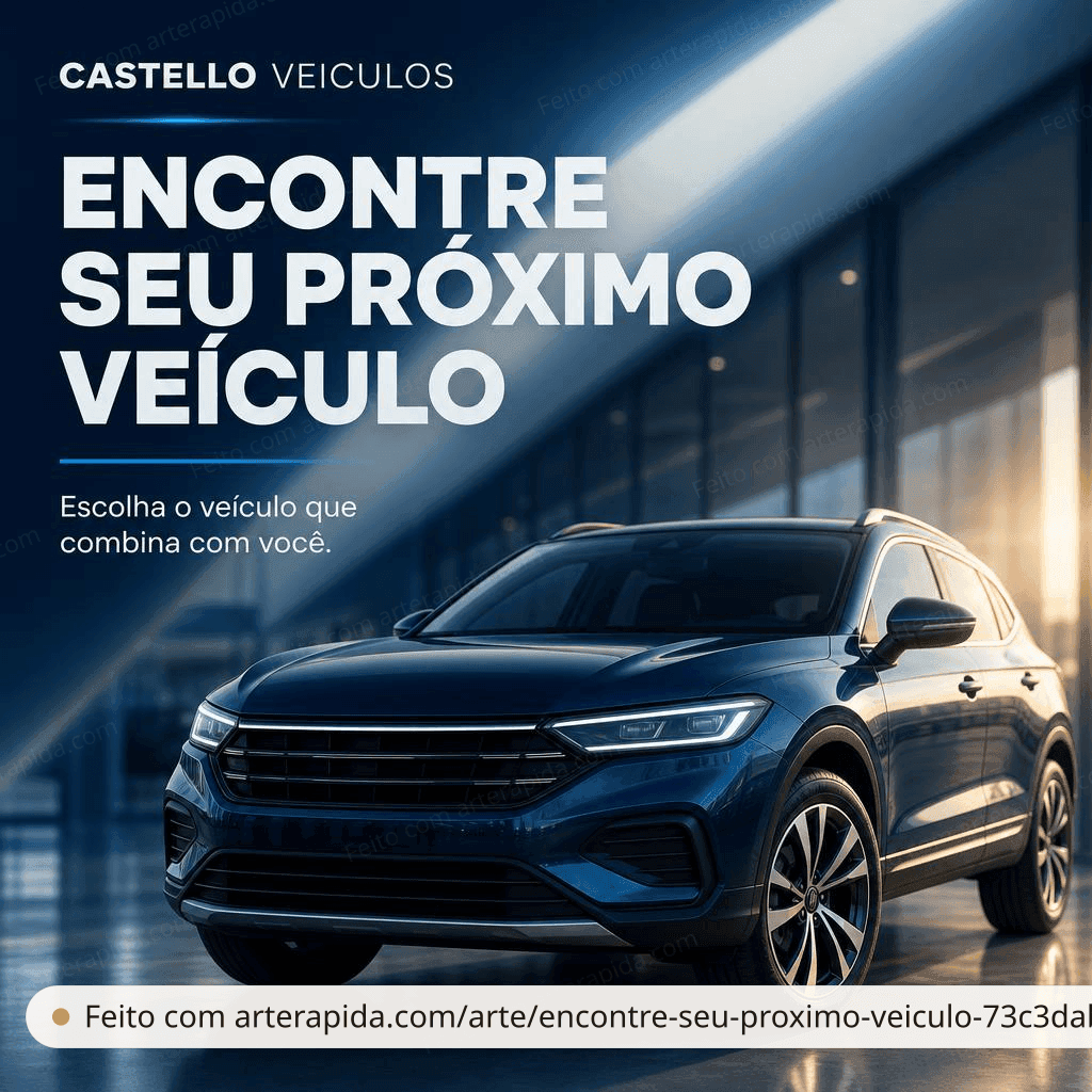 Encontre seu próximo veículo · ArteRápida