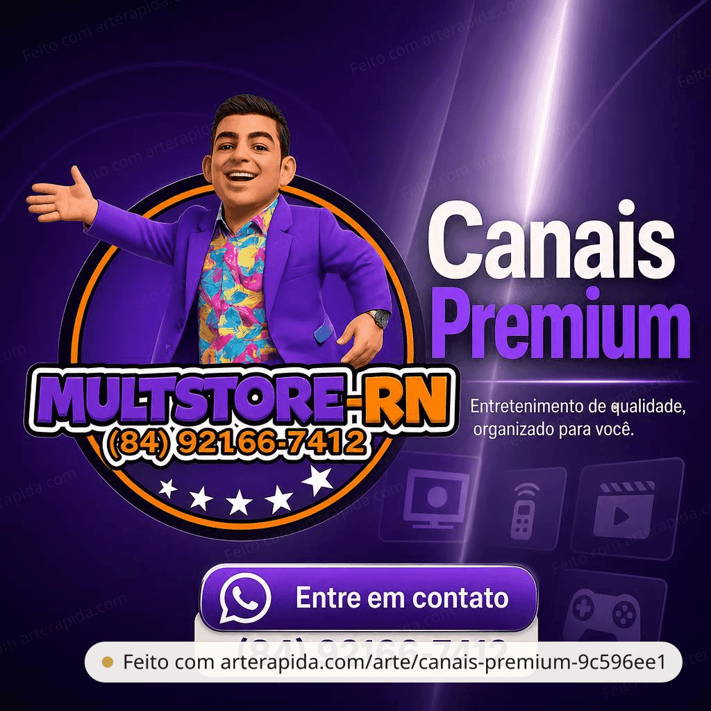 Canais Premium — Geral · ArteRápida