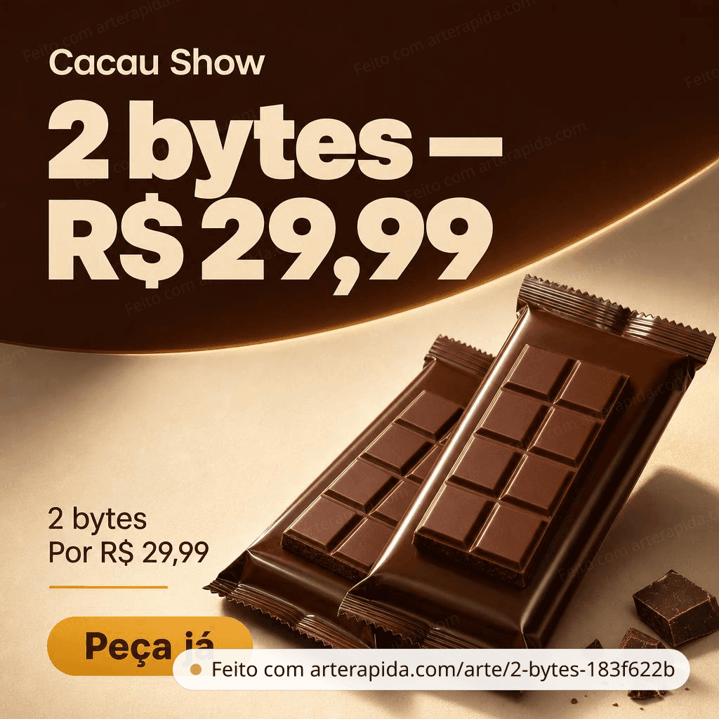 2 bytes — Geral · ArteRápida