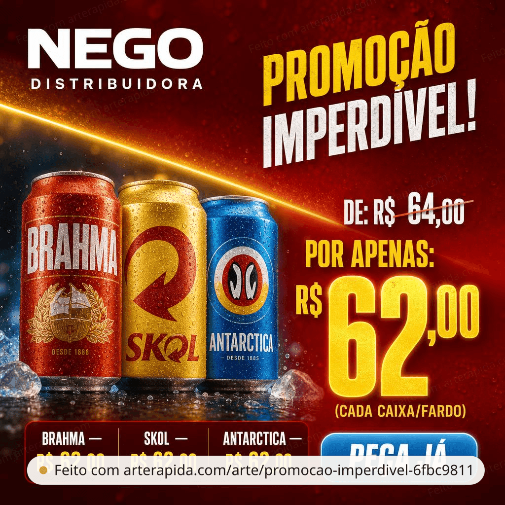Promoção imperdível! · ArteRápida