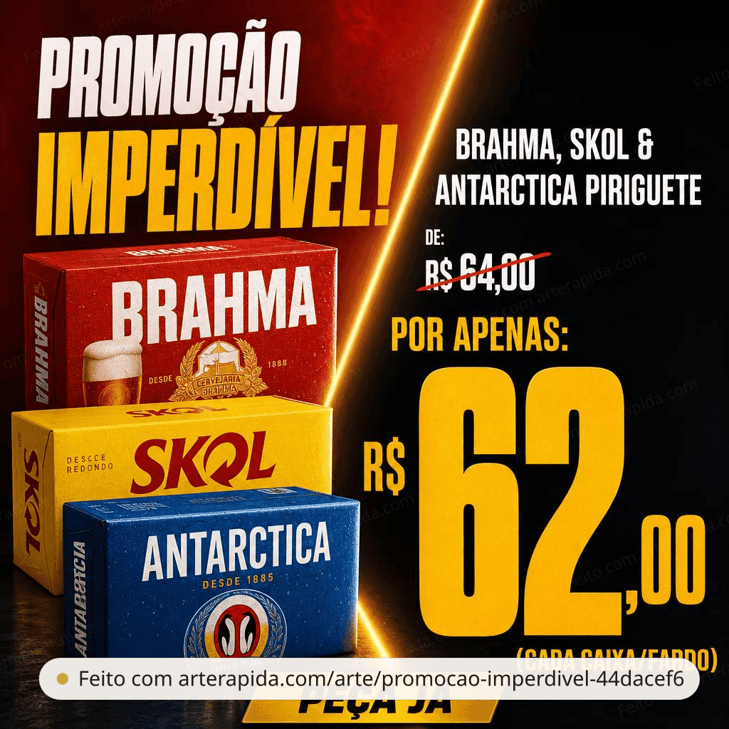 Promoção imperdível! · ArteRápida